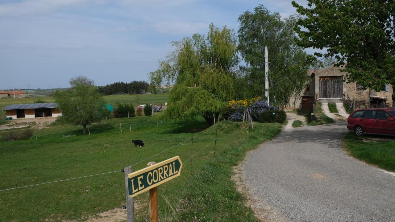 Gite Le Corral Cheminas Exterior foto